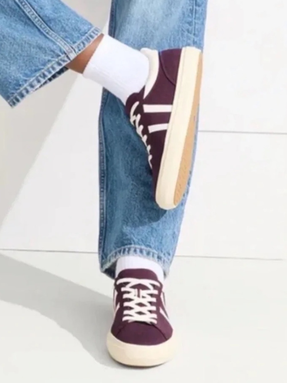 Rothy’s RS02 Sneakers in Maroon